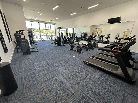 Spacious and extremely equipped gym!