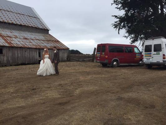 A Mendocino wedding on the Spring Ranch property