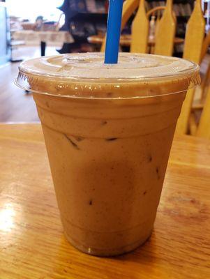 Iced Mocha at Pages Books & Coffee