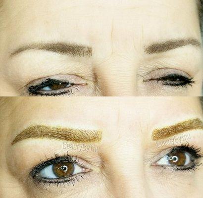 Microblading & shading combo