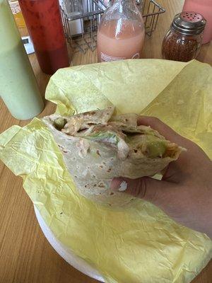 The super burrito is the way to go!