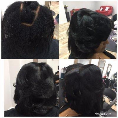 From relaxer to Natural healthy hair