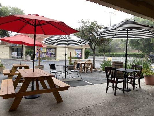 Outdoor seating