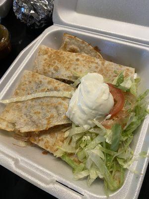 Quesadilla any Meat - carnitas