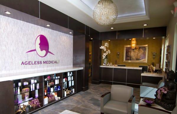 Ageless Medical Reception Area