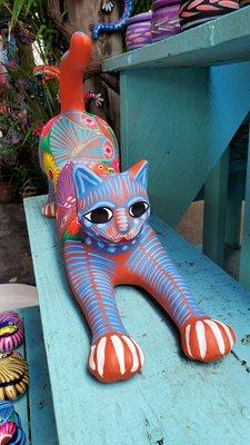 Ceramic cat