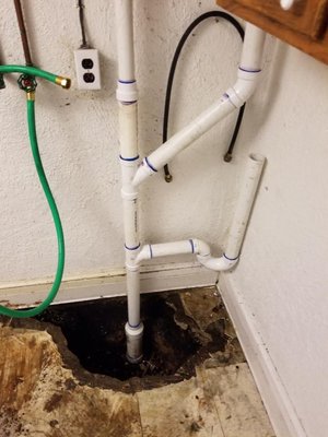 New water line