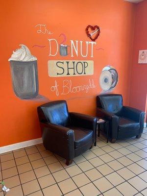 Cozy donut corner