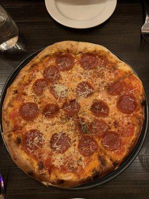 Pepperoni pizza