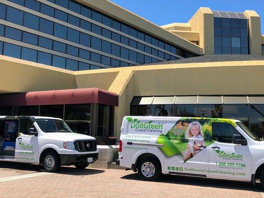 Commercial or Residential, Do it Green can do it all! The Walnut Creek Marriott Hotel only trust Do it Green for their cleaning needs.