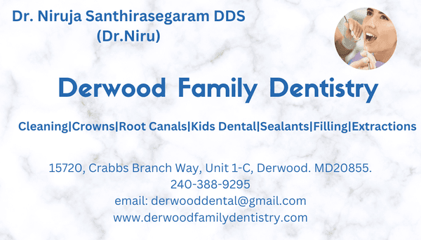 Dr. Niruja Santhirasegaram, DDS. Providing Family Dental Care for your entire family.