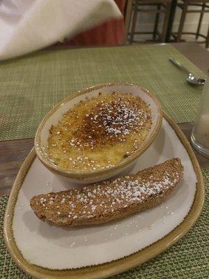 Creme brûlée -  delicious!