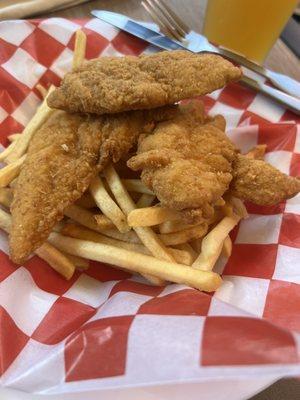 Chicken Tenders and French Fries