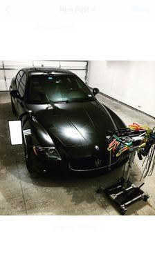 PDR on Maserati Quattroporte