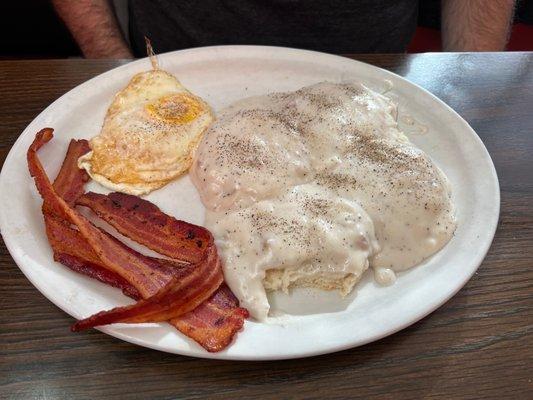 Biscuits and gravy