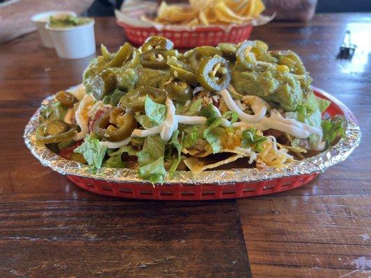 Chicken nachos