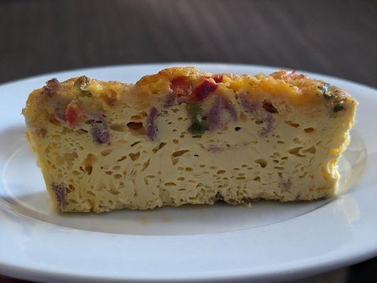 Egg bake slice