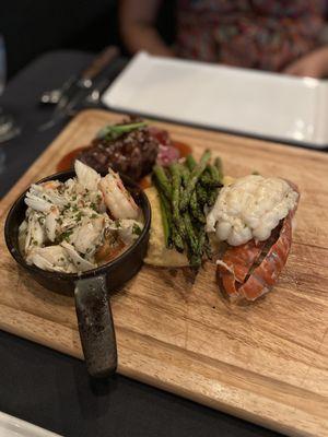 Surf and turf board