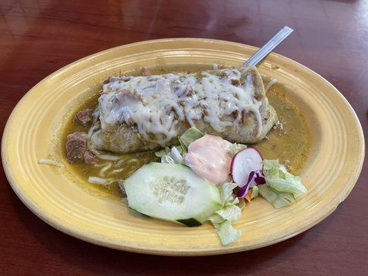 Burrito de Chile Verde