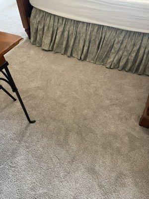 Guest room carpet