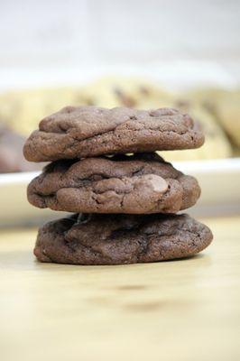 Double Chocolate Chip Cookies baked by Whimsical Bites