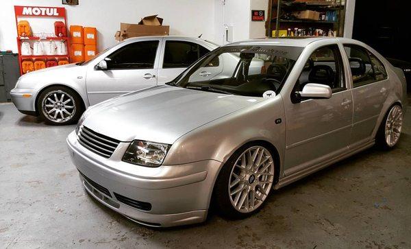 German Autohaus Chattanooga Tennessee European Volkswagen VW MK4 Silver. Service maintenance repair