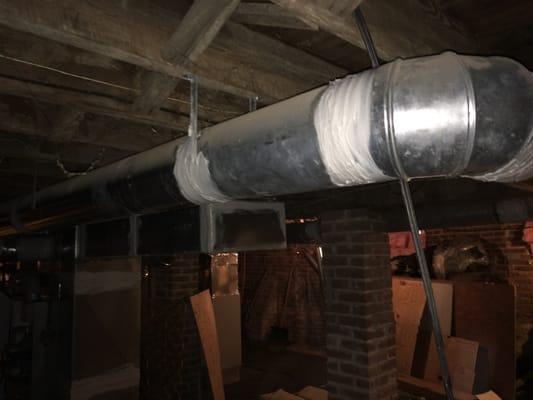 sealing leaky duct systems can keep your condition air where you are requesting it.  Also improves air pressure to rooms