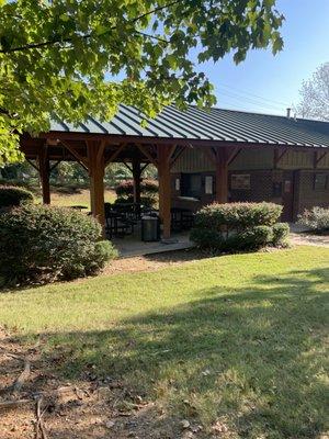 Covered Outdoor Cafe Seating