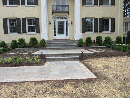 Front Landscape & Walkway Renovation