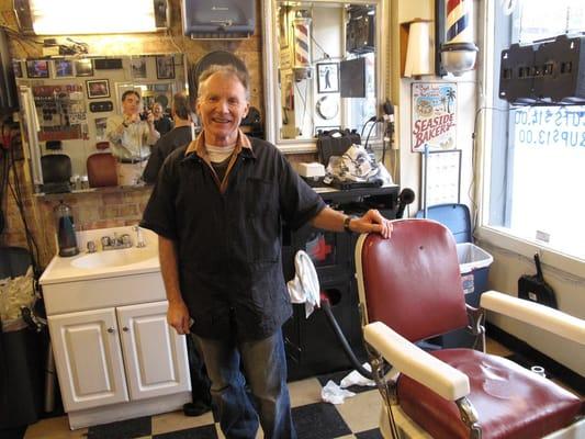 "Jerry" at Perry's Barber Shop