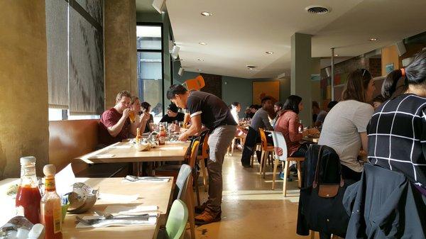 Dining Area at Bongo Room Wabash Ave.