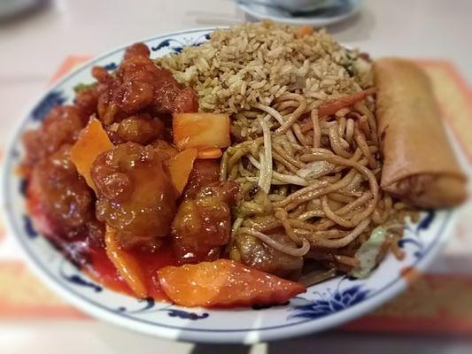 Sweet & Sour Pork combo