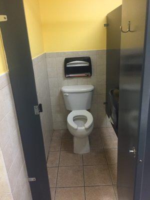 Toilet area itself