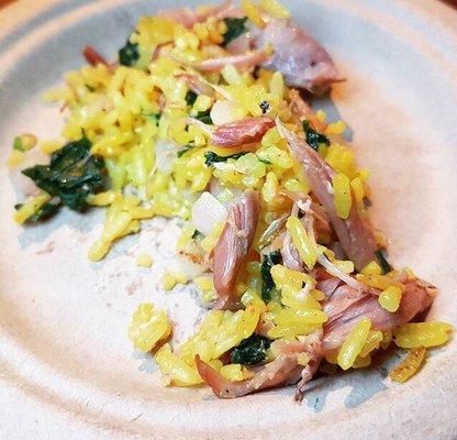 Duck confit fried rice from Viviane