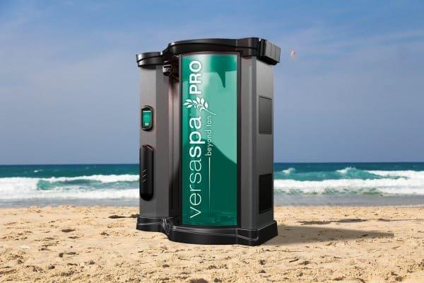 Versa Pro best spray tan booth on the Eastern shore our heated booth makes you feel like you're on the beach