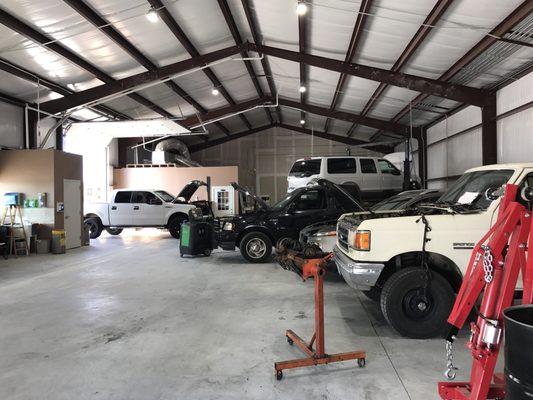 Everything from engines to oil changes!