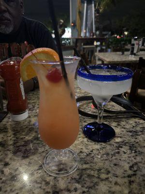 Bahama Mama & magarita