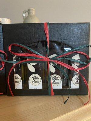 Olive oil gift set