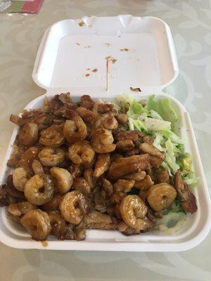 Teriyaki chicken&shrimp