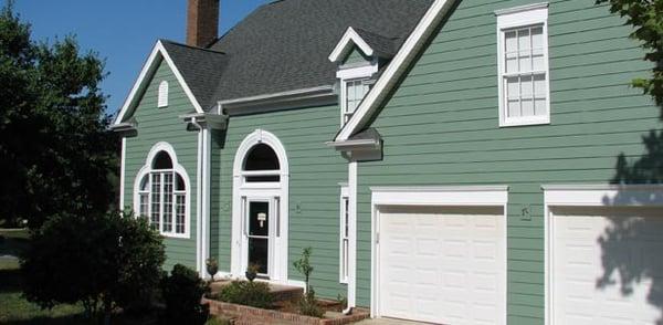 New Hardy siding comes in many colors