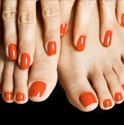 Pedicure and manicure