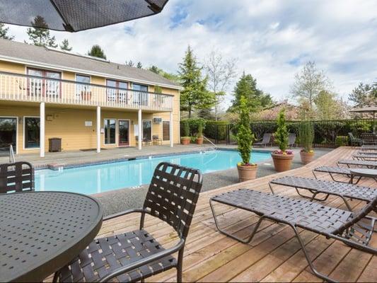 Relax by the Pool at Olde Redmond Place