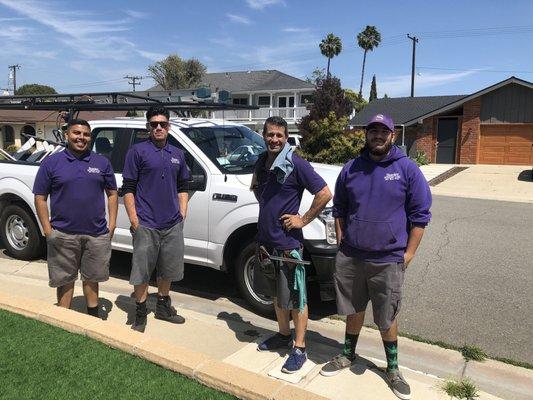 The Stanley Window Care Crew!  I love these guys!