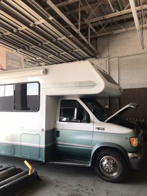 Smog check inspection on RV'S