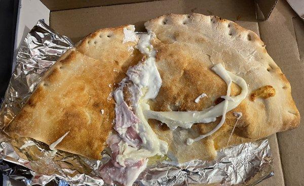 calzone baked light (11/19/23)