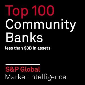 SCCB has earned the #6 ranking on the S&P Global 2022 rankings of best performing community banks in the nation with assets under $3 billion