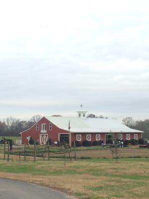 Pick up your Saw + Purchase your Trees in the Barn