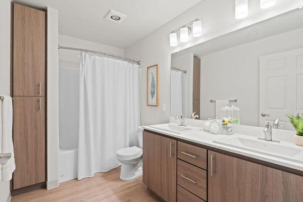 Bathroom with Storage