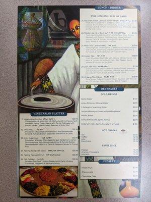 New menu side 1