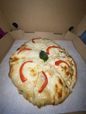 green curry pizza